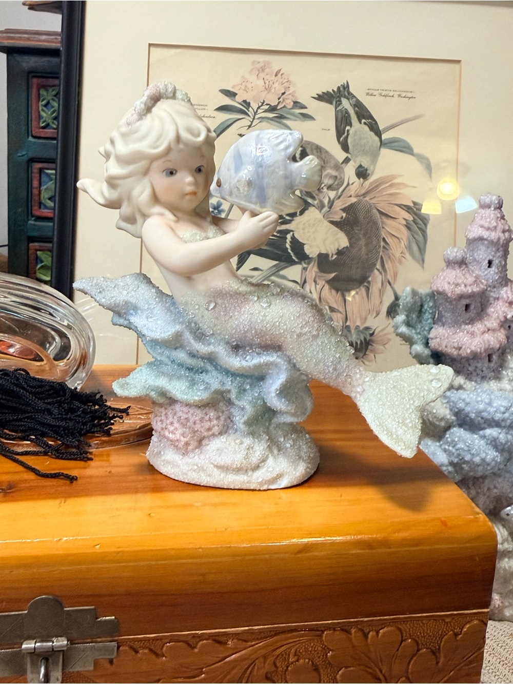 Coral Kingdom Seanna 1993 Enesco Mermaid